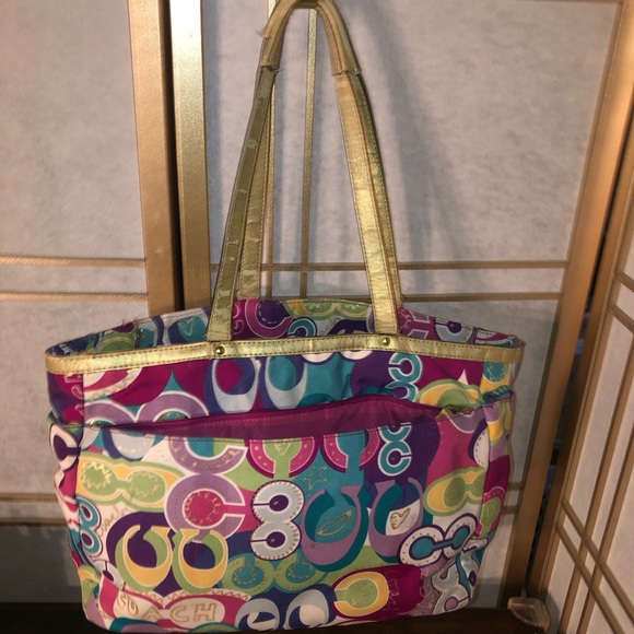 Coach Poppy Diaper Bag - Picture 4 of 7